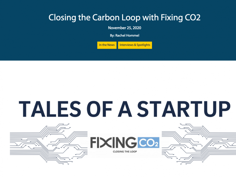 Closing the Carbon Loop with Fixing CO2
