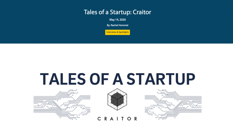 Tales of a Startup: Craitor