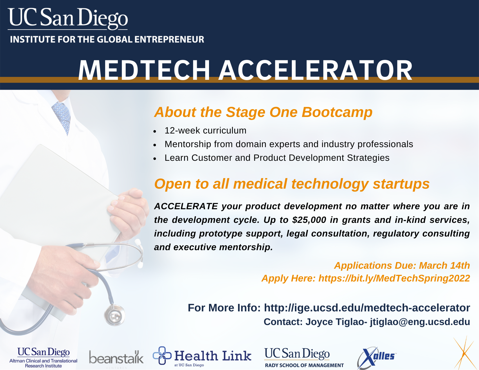 Med Tech Accelerator SPring 2022